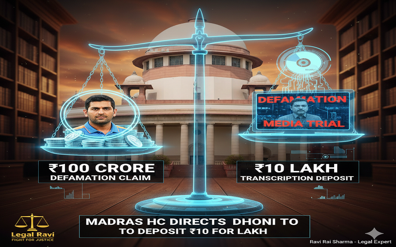 MS Dhoni Ordered to Pay ₹10 Lakh in Defamation Suit | Madras HC News