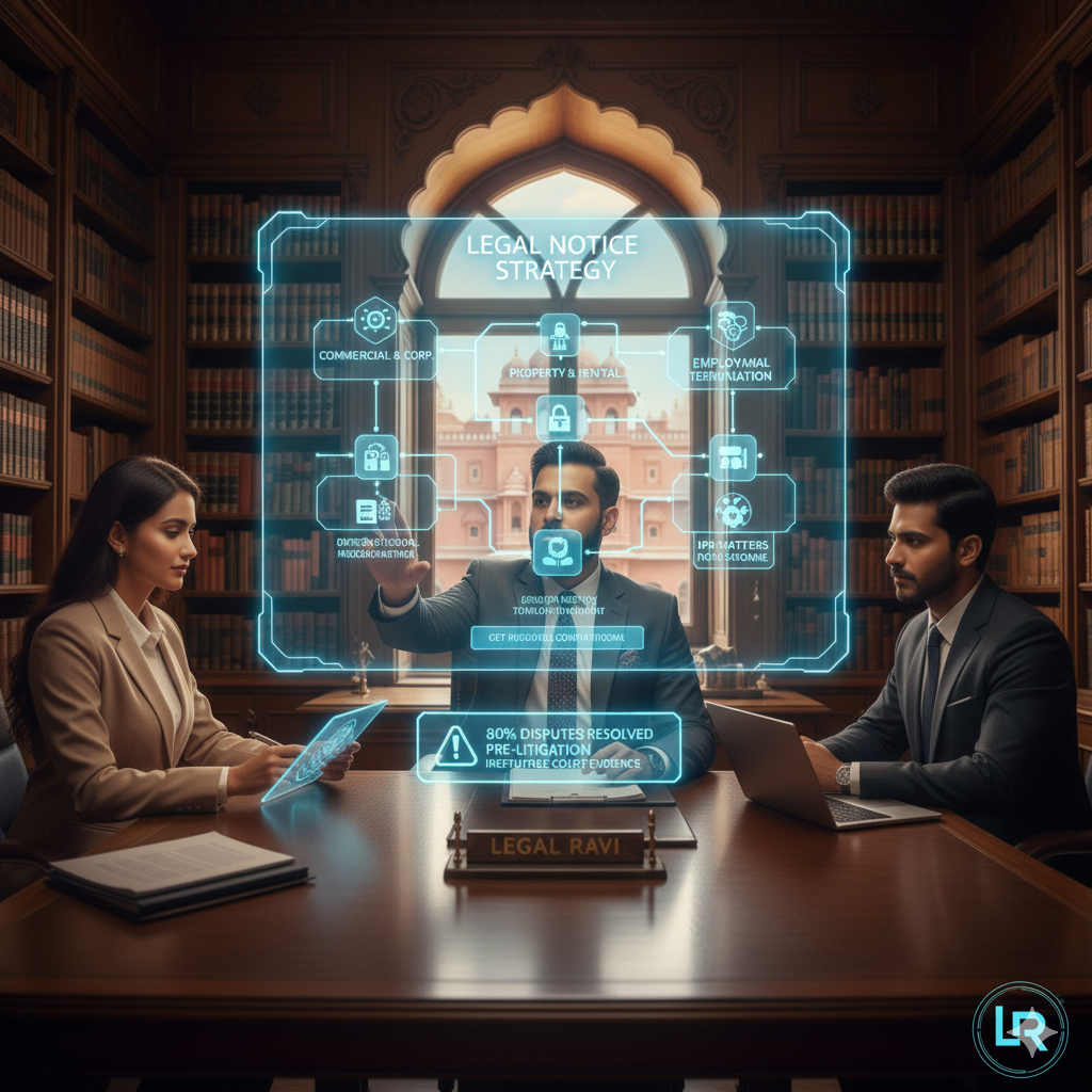 Best Legal Notice Services in Jaipur | Expert Pre-Litigation Strategy