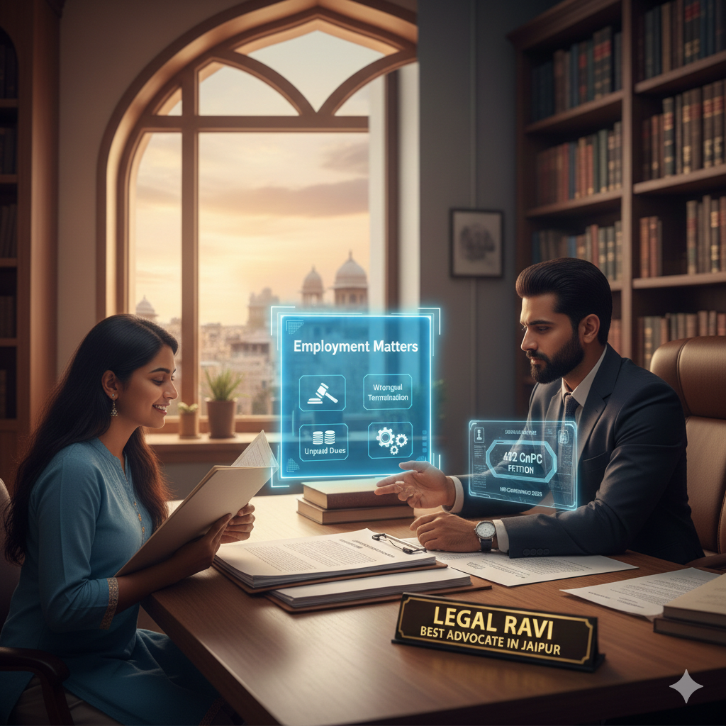 Best Employment Lawyer in Jaipur | Top Labour Law & Service Experts